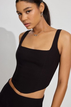 Black Garage Blair Women Tank Top | A-5768419