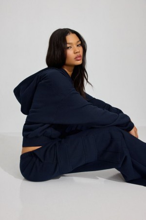 Blue Garage Ultrafleece Full Zip Women Hoodie | A-1580267