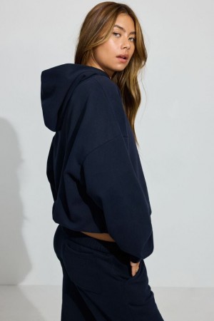 Blue Garage Ultrafleece Women Hoodie | A-7142038