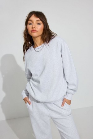 Grey Garage Ultrafleece Women Sweatshirts | A-9087312