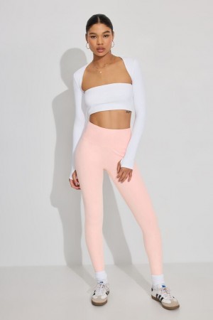 Pink Garage Clean Women Leggings | A-3986475