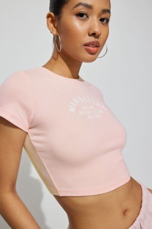 Pink Garage Stormi Women T Shirts | A-4186973