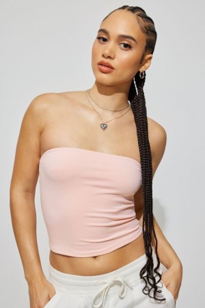 Pink Garage Tasia Tube Women Tank Top | A-7865304