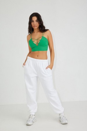 White Garage Easy Women Joggers | A-0412689