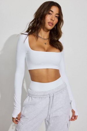 White Garage Softactive Women Long Sleeve | A-1832476