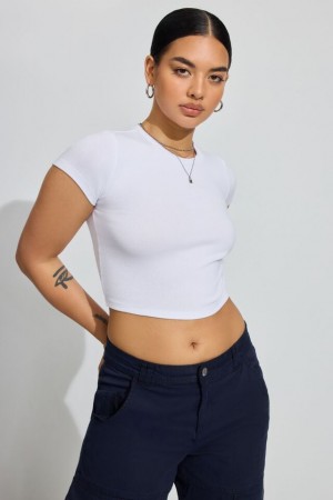 White Garage Stormi Women T Shirts | A-1736982
