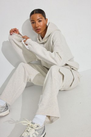 White Garage Ultrafleece Women Hoodie | A-7485196