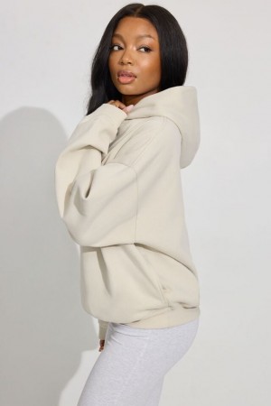 White Garage Ultrafleece Women Hoodie | A-2180649