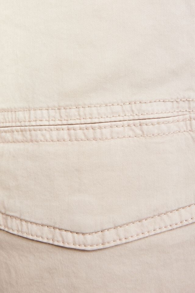 Beige Garage Remi Straight Women Cargo Pants | A-8742513