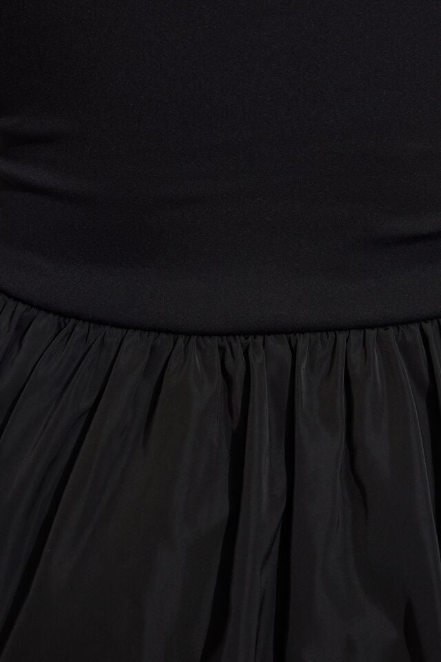Black Garage Alina Bubble Halter Women Dress | A-8162430