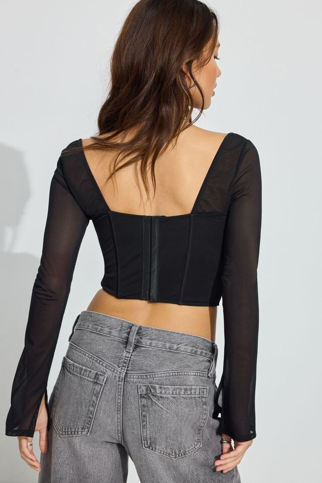 Black Garage Aria Women Long Sleeve | A-7165908