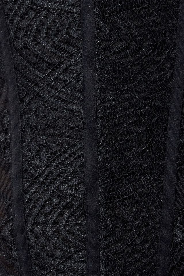 Black Garage Chrishell Lace Mesh Women Tank Top | A-2904736