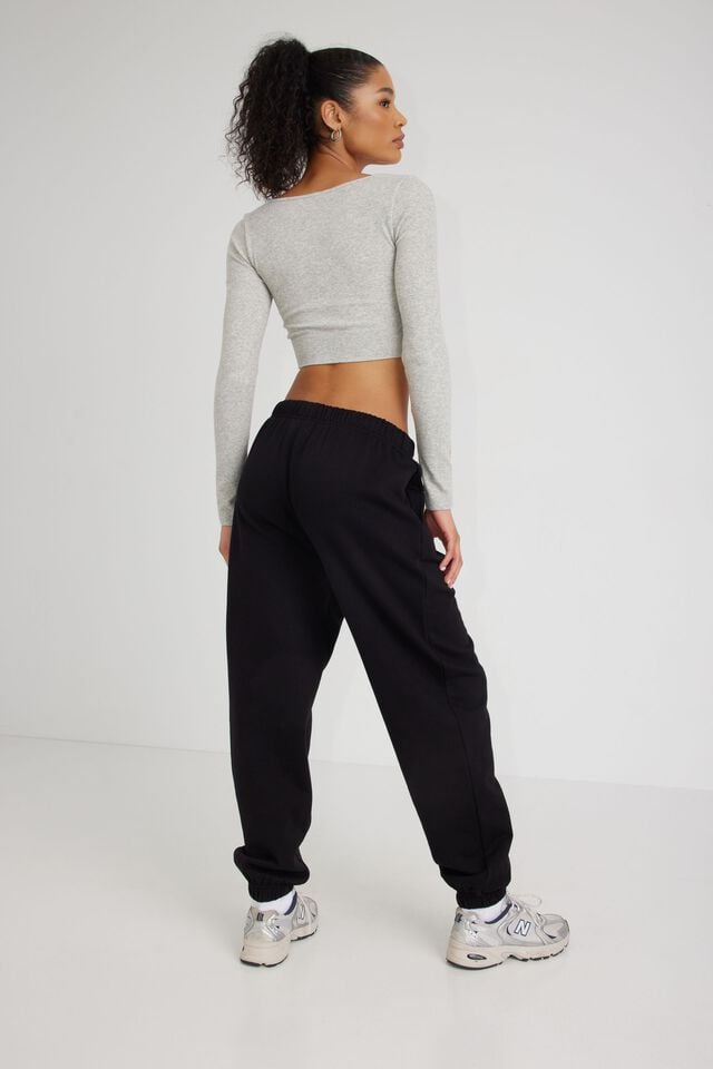 Black Garage Easy Women Joggers | A-2649317