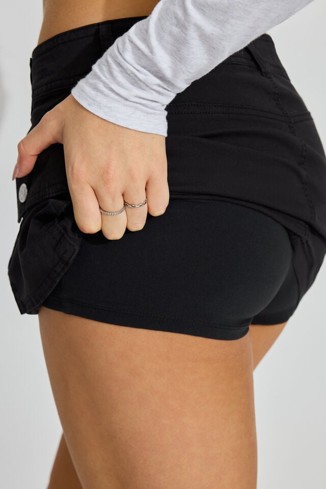 Black Garage Jaden Women Skorts | A-1905728