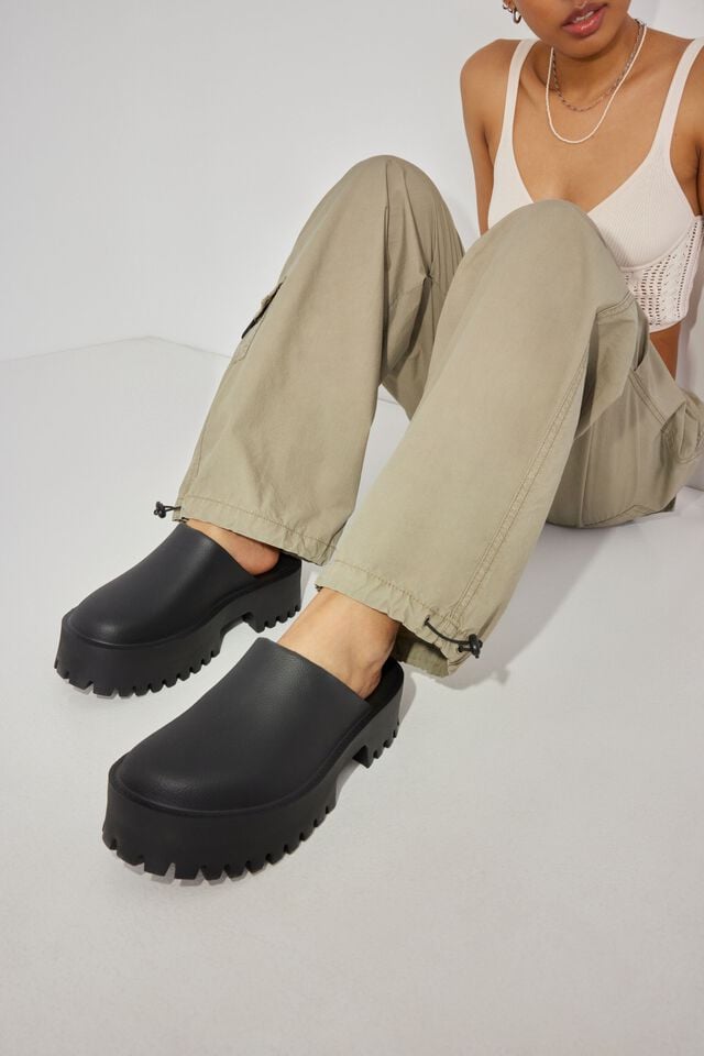 Black Garage Jeffrey Campbell Women Clogs | A-3497218