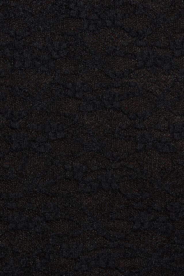 Black Garage Lace Portia Short Sleeve Women T Shirts | A-5734918
