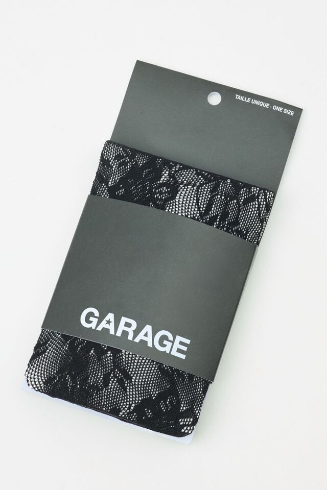 Black Garage Lace Women Tight | A-9154708
