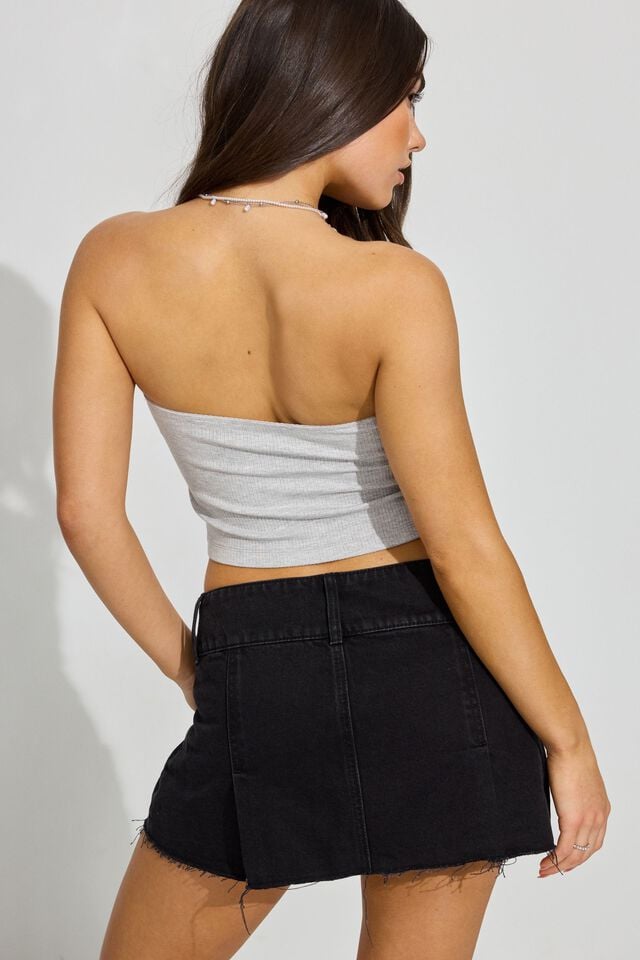 Black Garage Micro Women Jeans | A-6305147