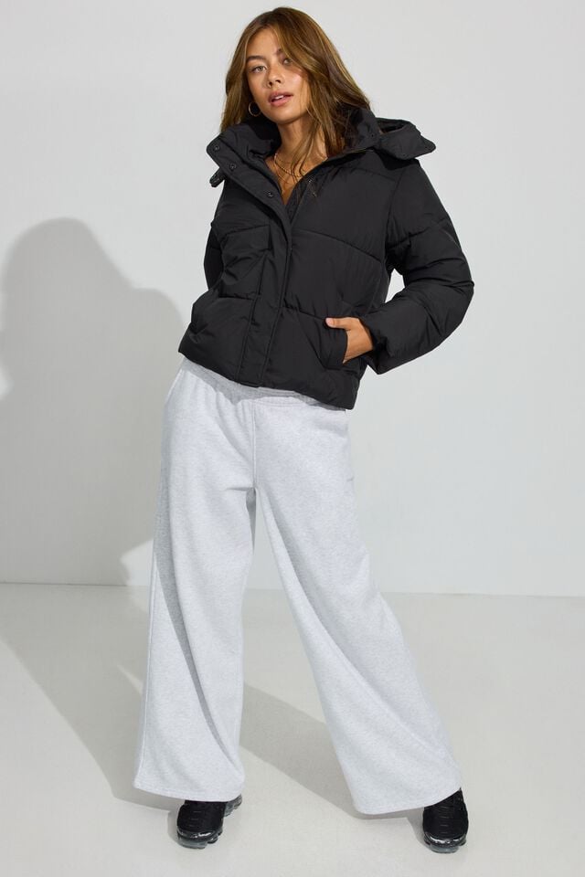 Black Garage Perfect Women Down Jackets | A-3154206