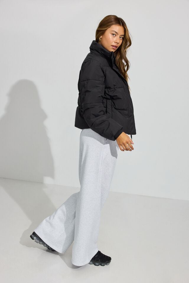 Black Garage Perfect Women Down Jackets | A-3154206