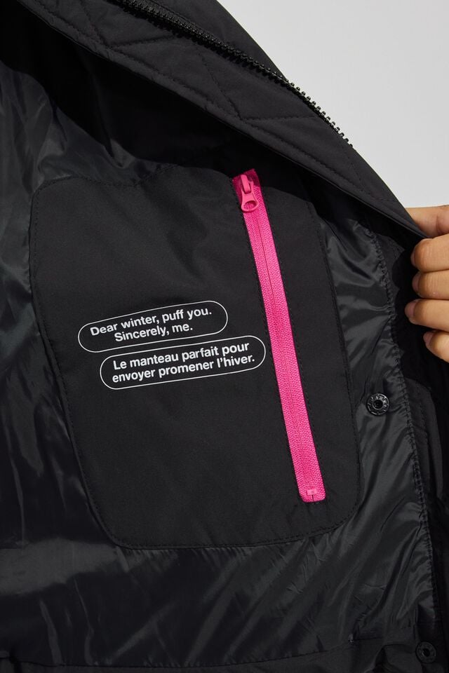 Black Garage Perfect Women Down Jackets | A-3154206
