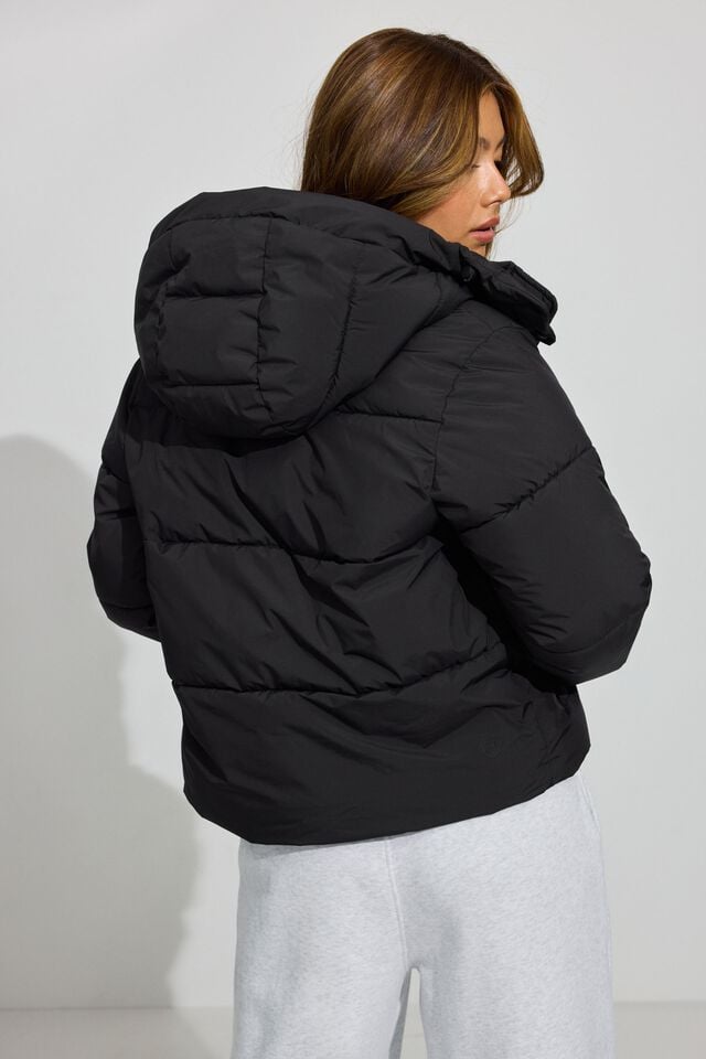Black Garage Perfect Women Down Jackets | A-3154206