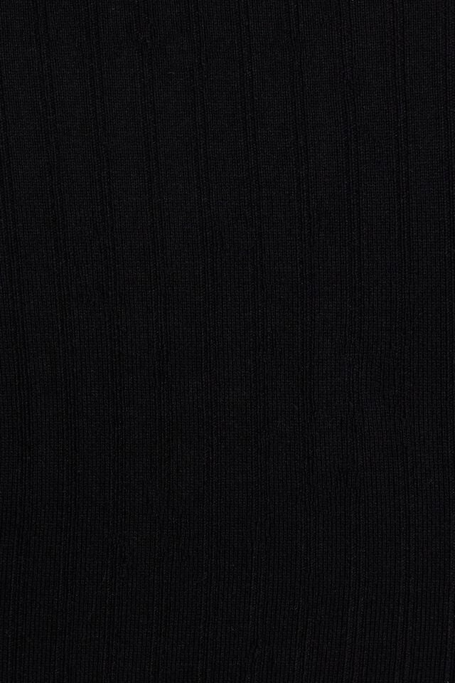 Black Garage Scoop Neck Mini Women Dress | A-2691807
