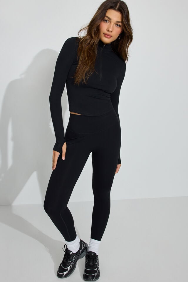 Black Garage Softactive Women Long Sleeve | A-4897153
