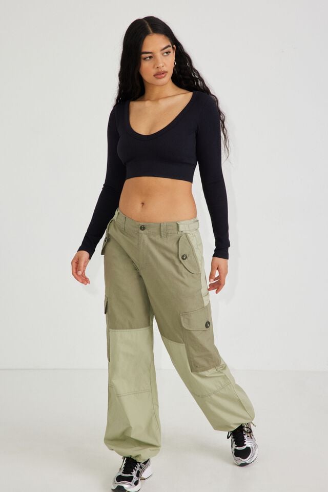 Black Garage Sonia Seamless Women Long Sleeve | A-7046152