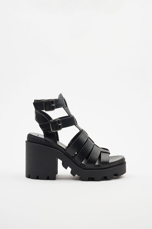 Black Garage Steve Madden Cosmic Women Sandals | A-8690547