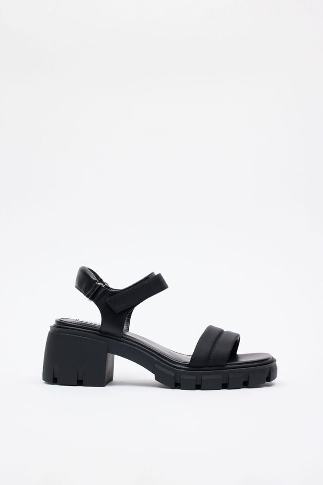 Black Garage Steve Madden Louella Women Sandals | A-6312940
