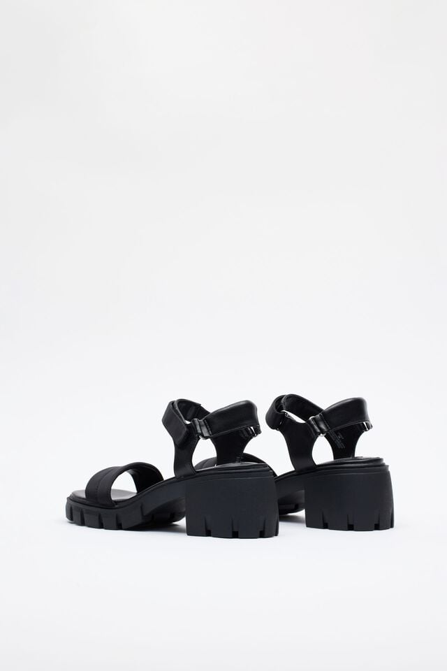 Black Garage Steve Madden Louella Women Sandals | A-6312940