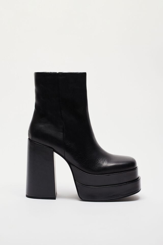 Black Garage Steve Madden - Cobra Platform Women Boots | A-7053498