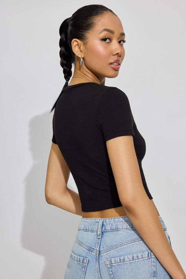 Black Garage Stormi Women T Shirts | A-4160397