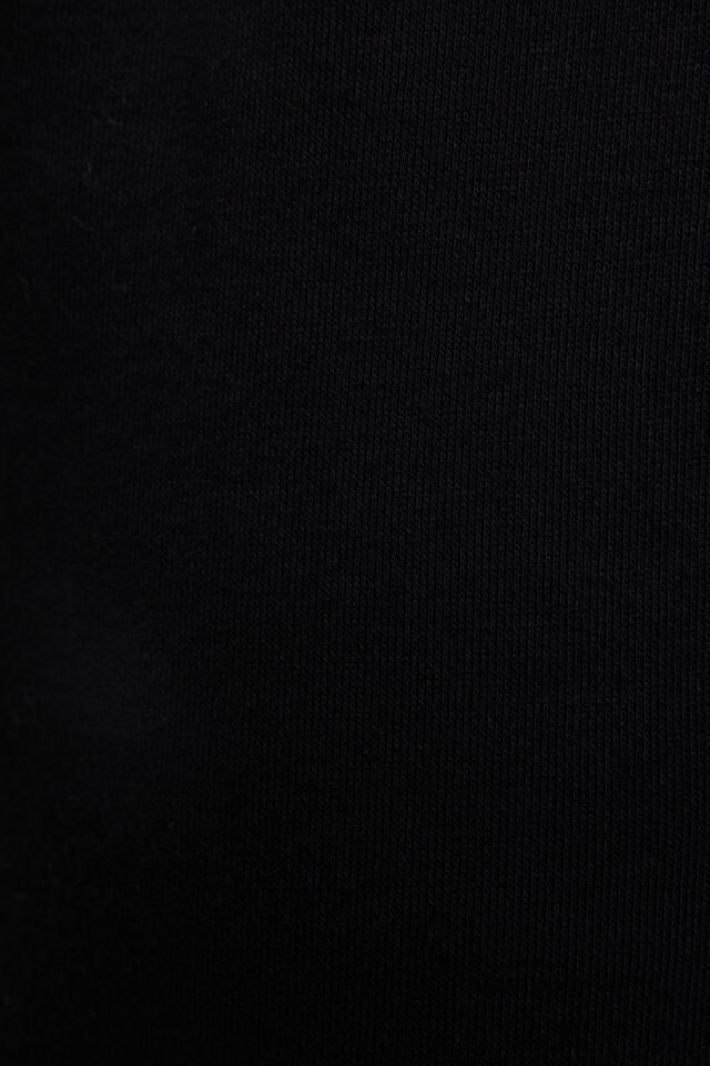 Black Garage Straight Leg Panel Women Sweatpants | A-0593186