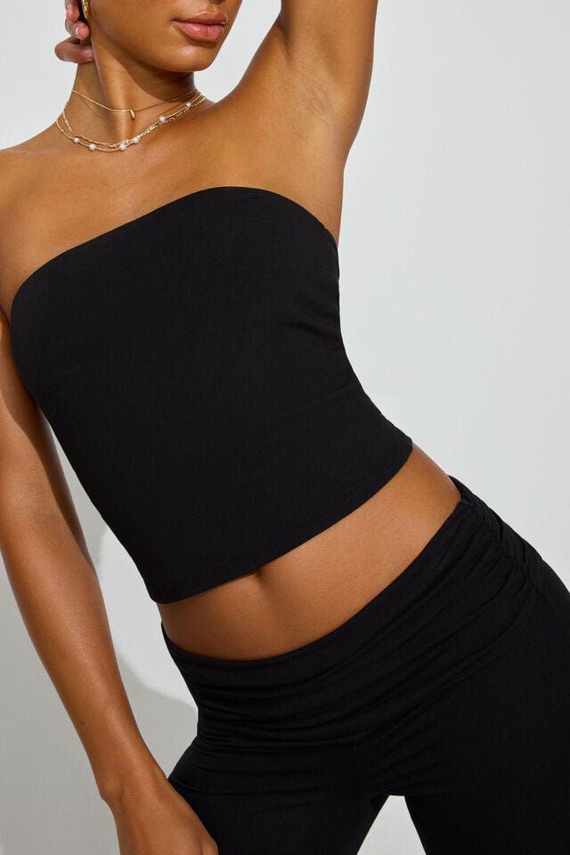 Black Garage Tasia Tube Women Tank Top | A-5426987