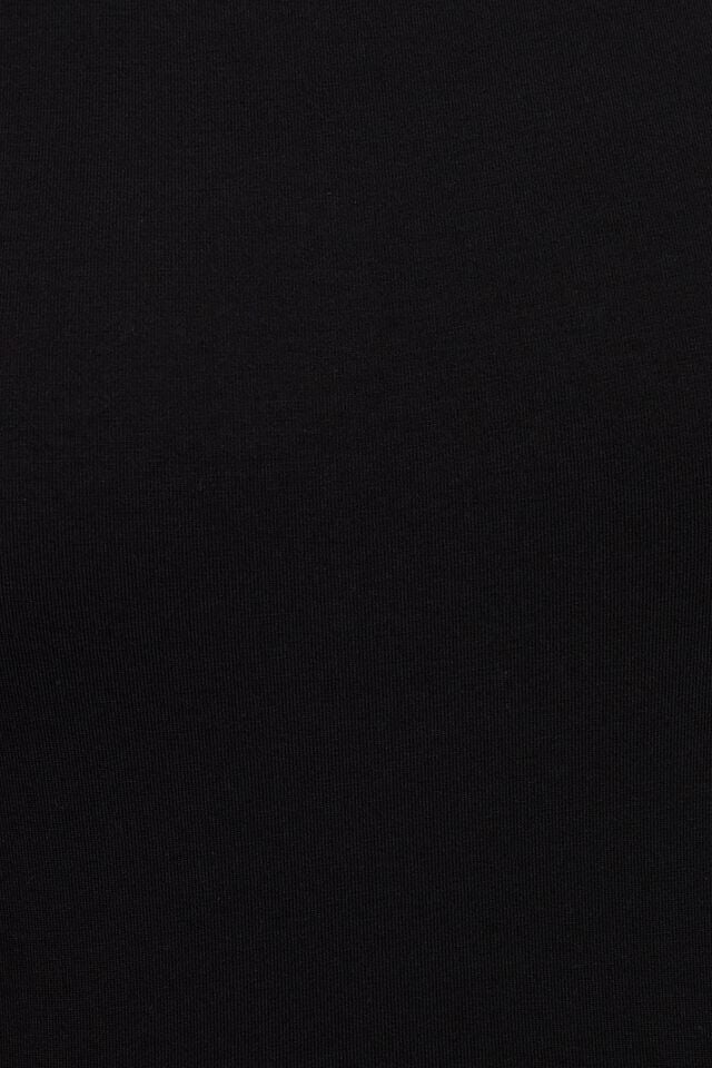 Black Garage Tie Back Women T Shirts | A-1207346
