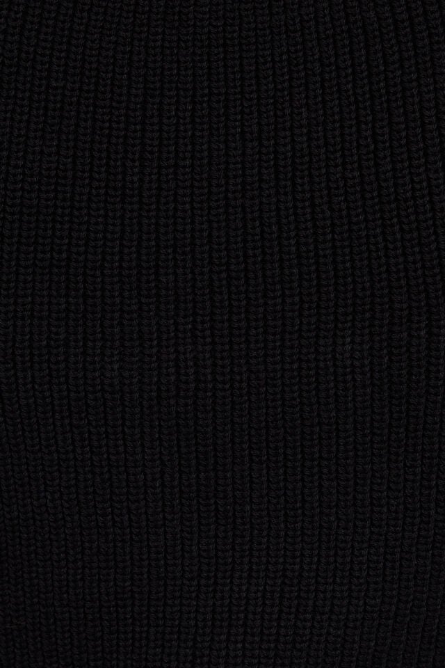 Black Garage Tie Front Women Vest | A-8320695