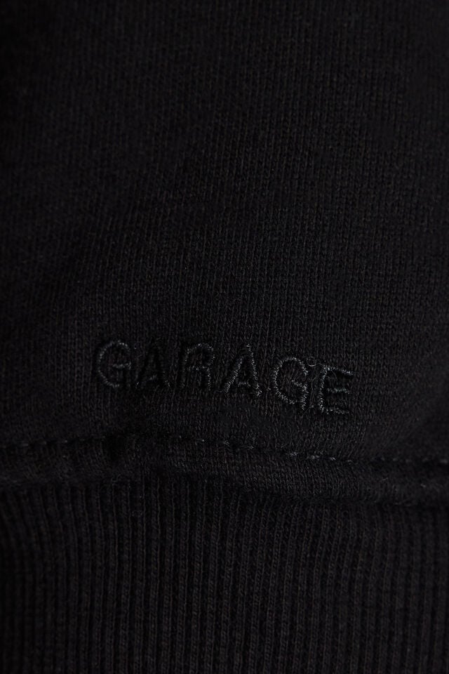 Black Garage Ultrafleece Women Hoodie | A-0523674