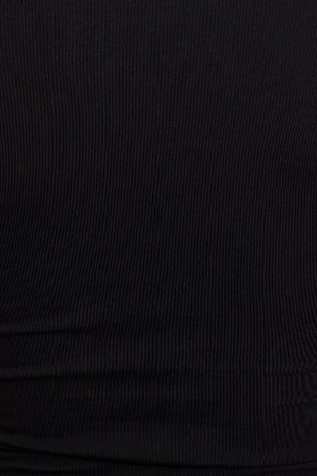 Black Garage V-neck Short Sleeve Women T Shirts | A-9175423