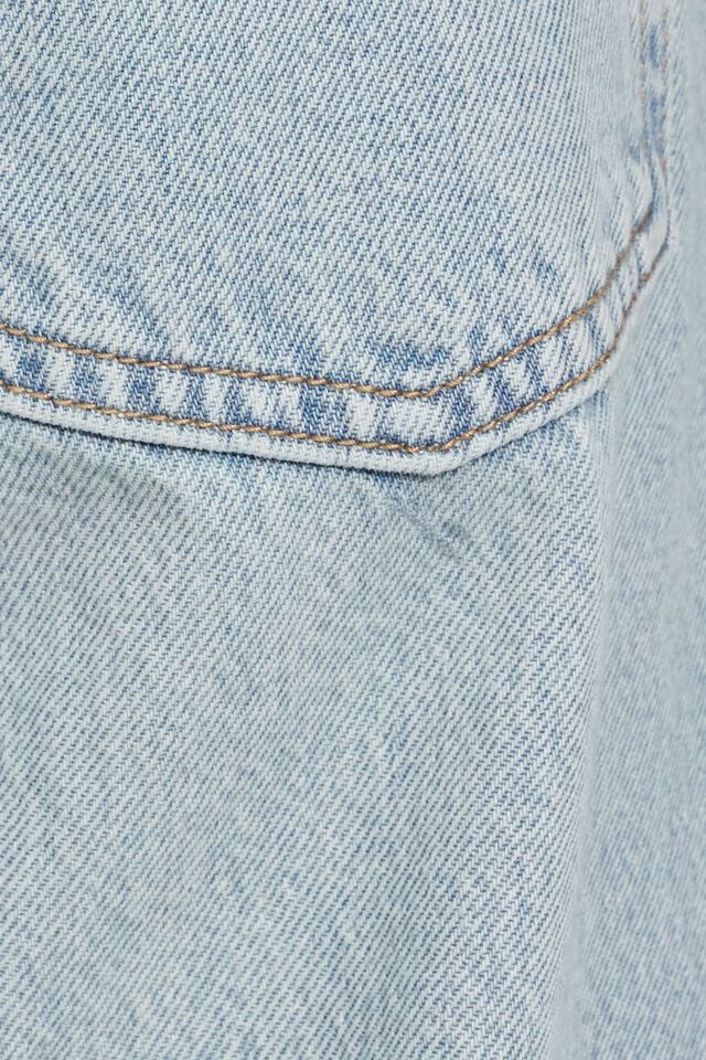 Blue Garage Barrel Women Jeans | A-2075863