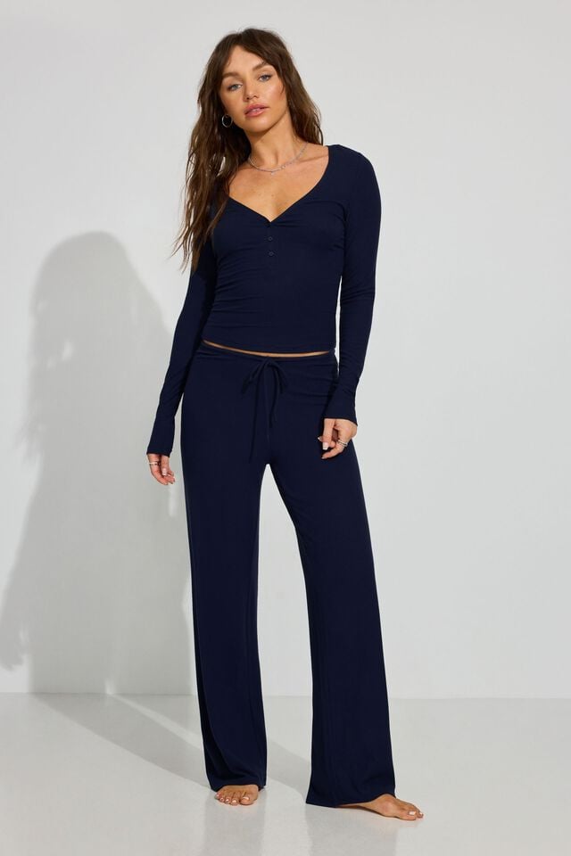 Blue Garage Brushed Women Jersey | A-3658027