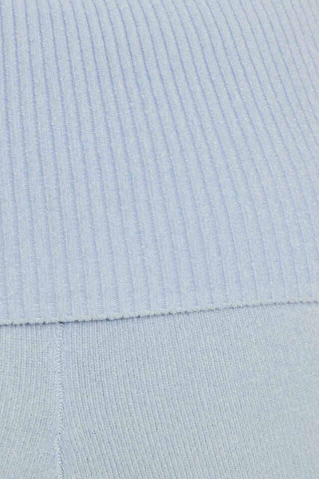 Blue Garage Chenille Women Shorts | A-0134298