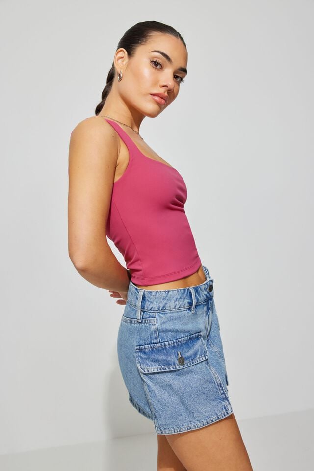 Blue Garage Denim Women Skorts | A-5643912
