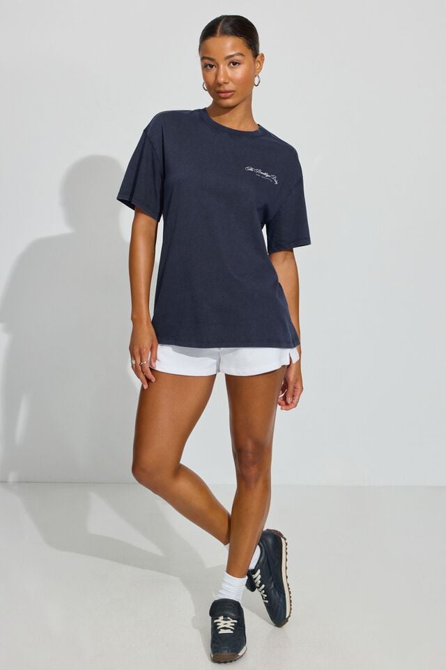 Blue Garage Ex Boyfriend Women T Shirts | A-0254379