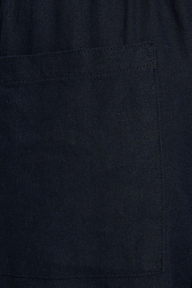 Blue Garage Lina Linen Women Shorts | A-9641205