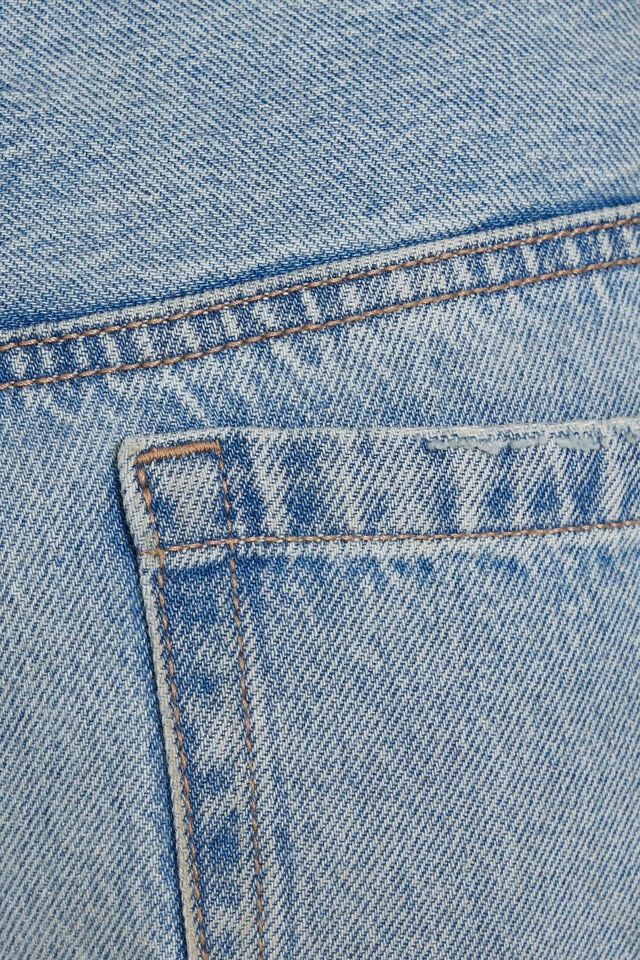 Blue Garage Low Rise Baggy Women Jeans | A-1632490