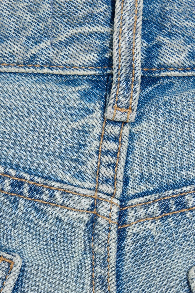 Blue Garage Low Rise Cuffed Denim Women Jeans | A-1680957