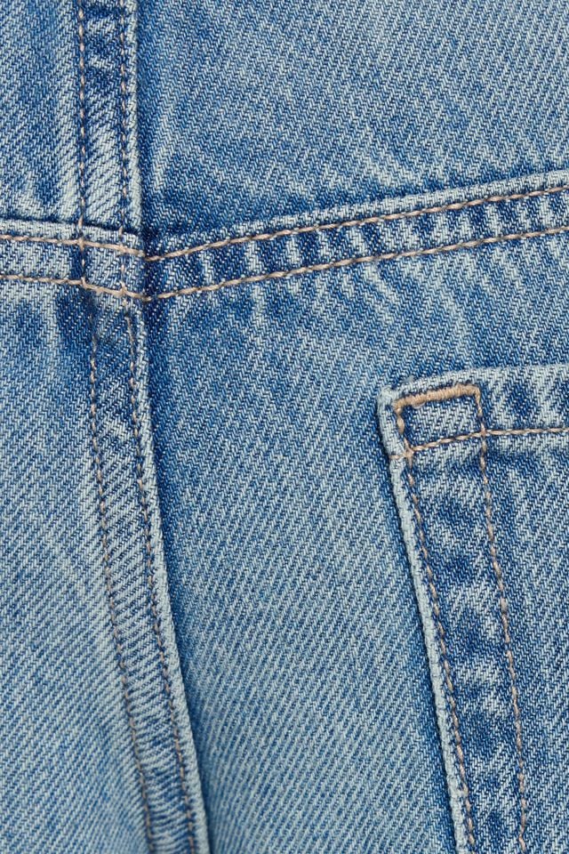 Blue Garage Low Rise Wide Leg Women Jeans | A-6518407