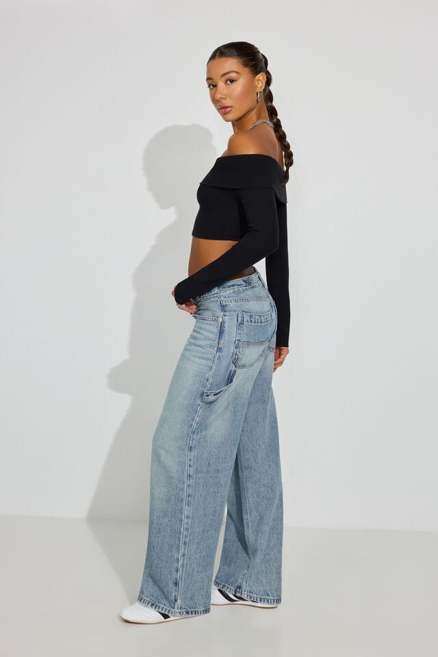 Blue Garage Mega Women Jeans | A-5640928